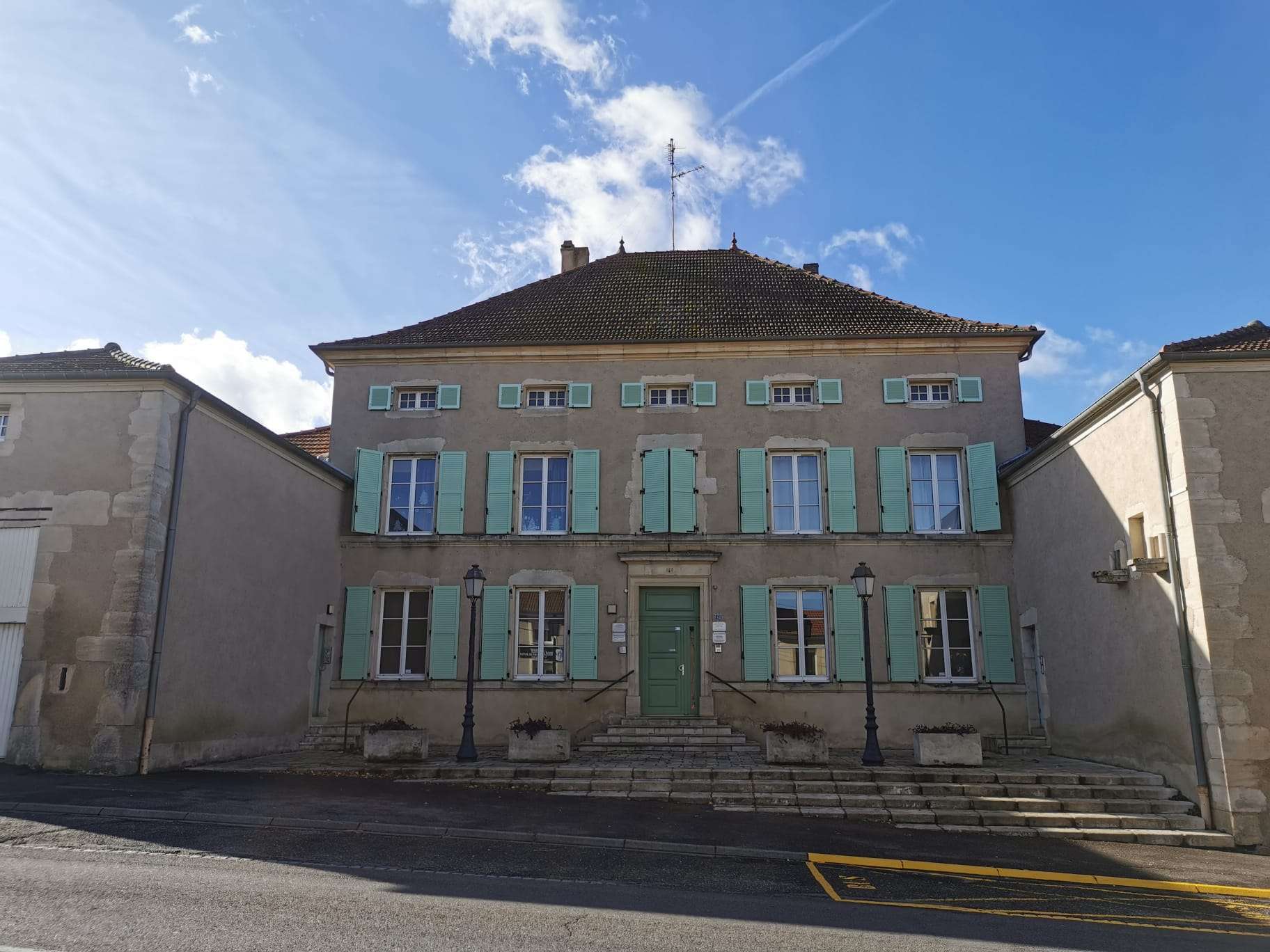 Extérieur du cabinet